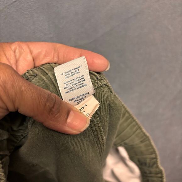 Vintage Arizona Jean Company Shorts Military Drawstring Pull On Skater Grunge - Picture 10 of 10